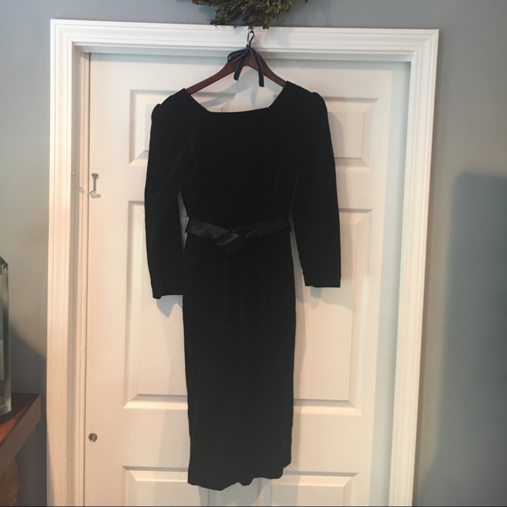 Vintage Lanz Velvet dress